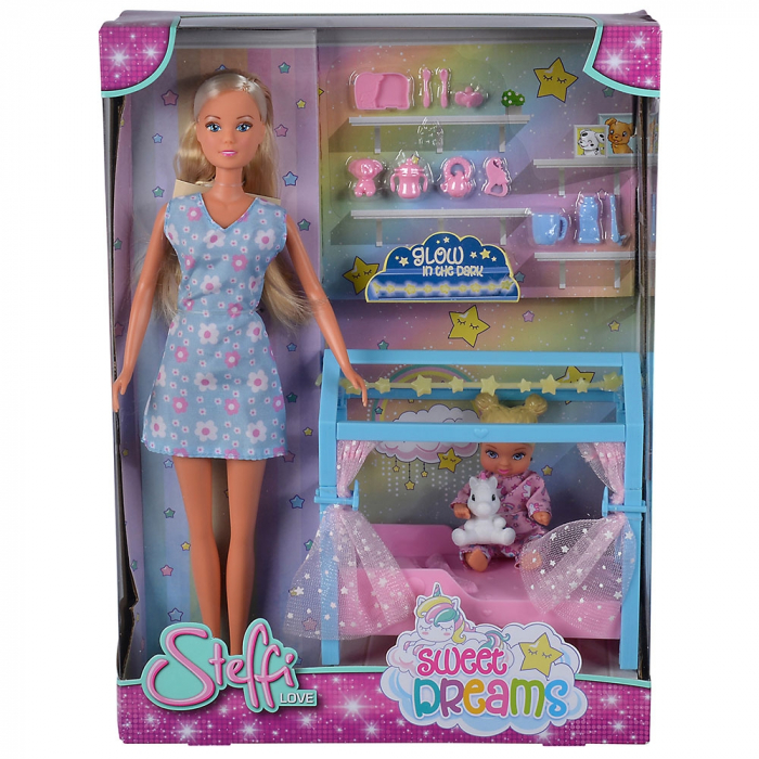 Papusa Simba Steffi Love Sweet Dreams 29 cm cu accesorii [8]