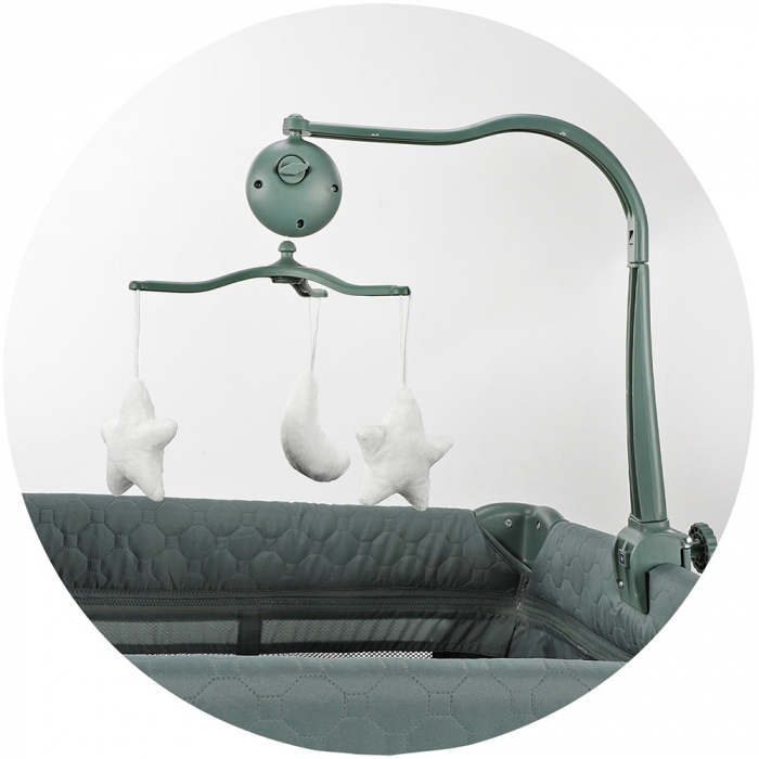 Patut pliabil Chipolino Bella pastel green [4]