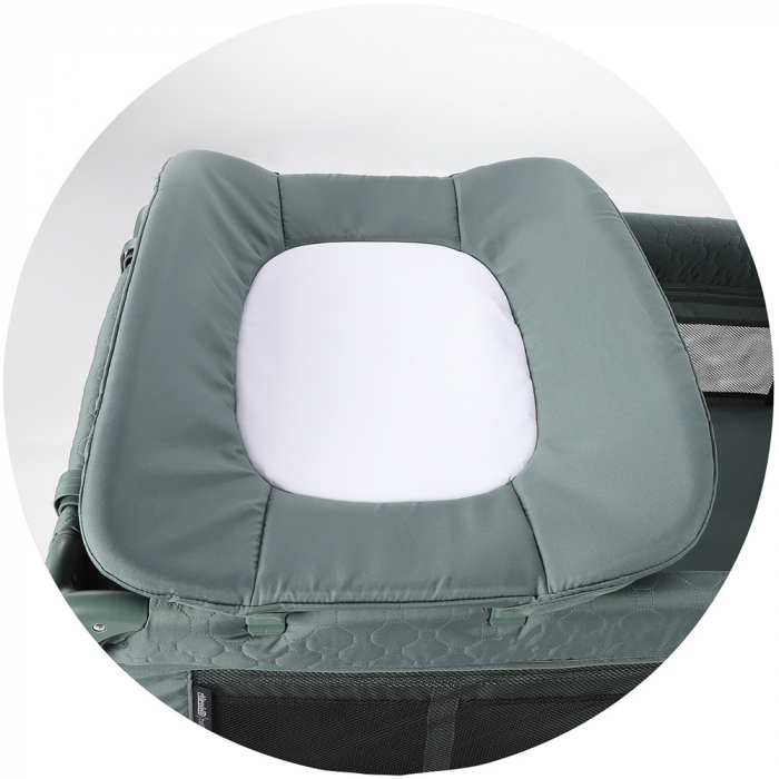 Patut pliabil Chipolino Bella pastel green [5]