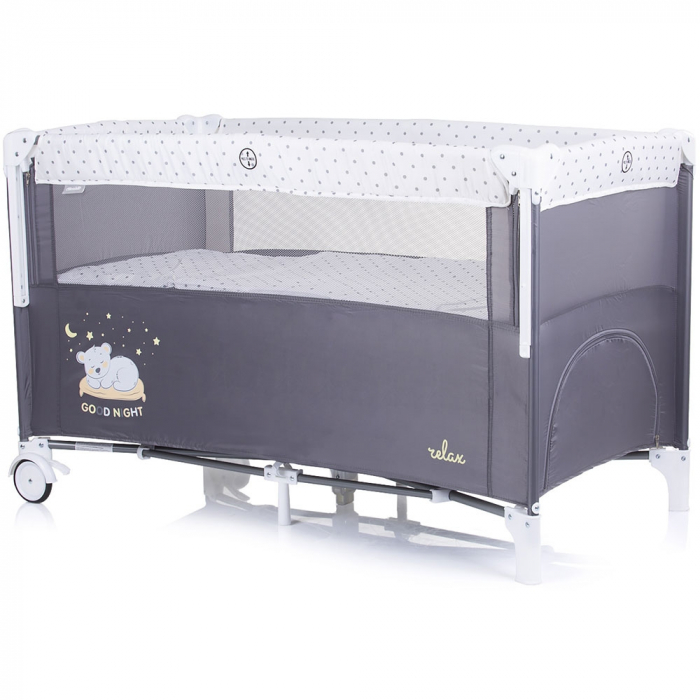 Patut pliabil Chipolino Relax glacier cu laterala culisanta [2]