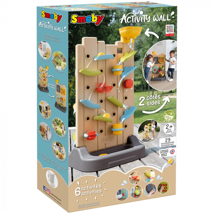 Perete de activitati Smoby 6 in 1 cu accesorii [18]