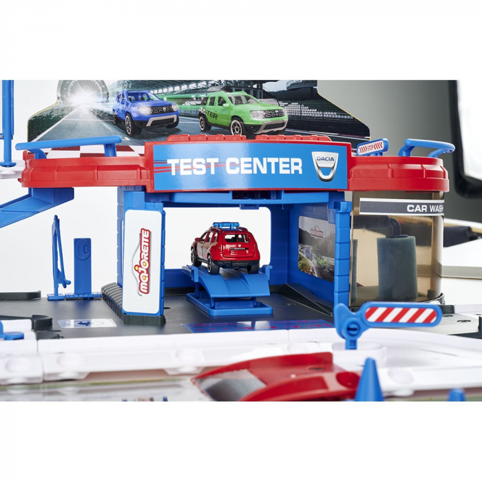 Pista de masini Majorette Creatix Dacia Duster Test Center cu 4 masinute [4]