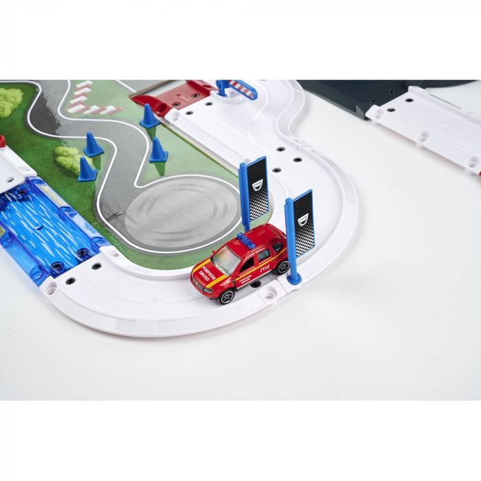 Pista de masini Majorette Creatix Dacia Duster Test Center cu 4 masinute [9]