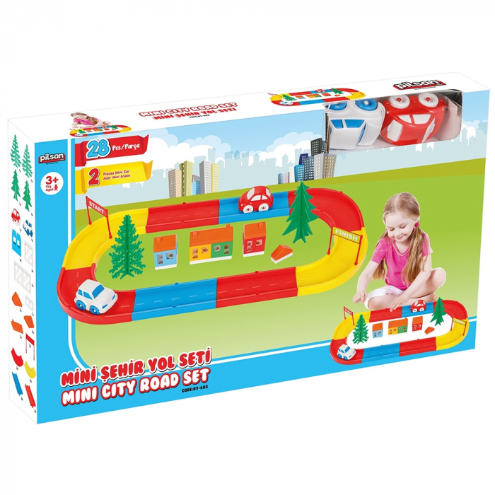 Pista de masini Pilsan Mini City cu 2 masinute [2]