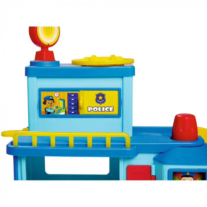 Pista de masini Simba ABC Happy Police Station cu 2 masinute [5]