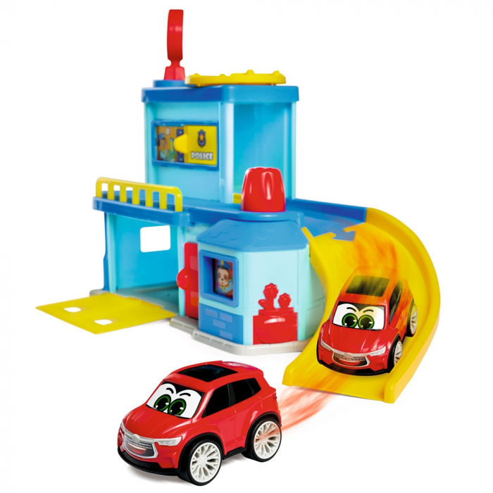 Pista de masini Simba ABC Happy Police Station cu 2 masinute [3]