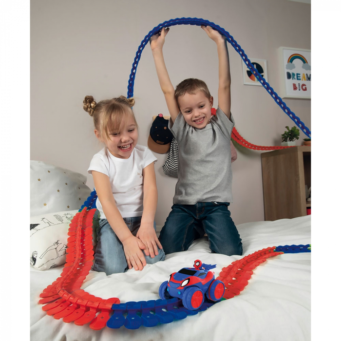 Pista Smoby Spidey FleXtreme Racetrack circuit de curse [17]