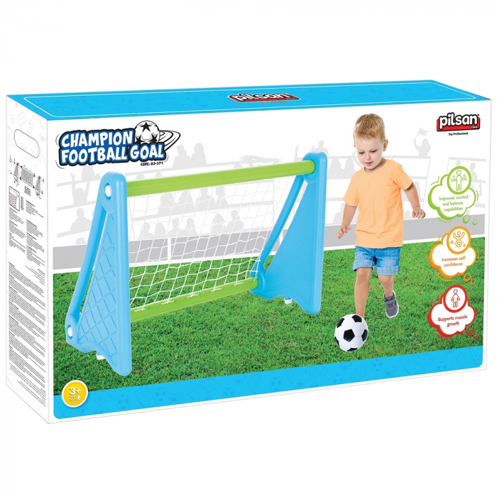 Poarta de fotbal pentru copii Pilsan Champion Football Goal blue [2]
