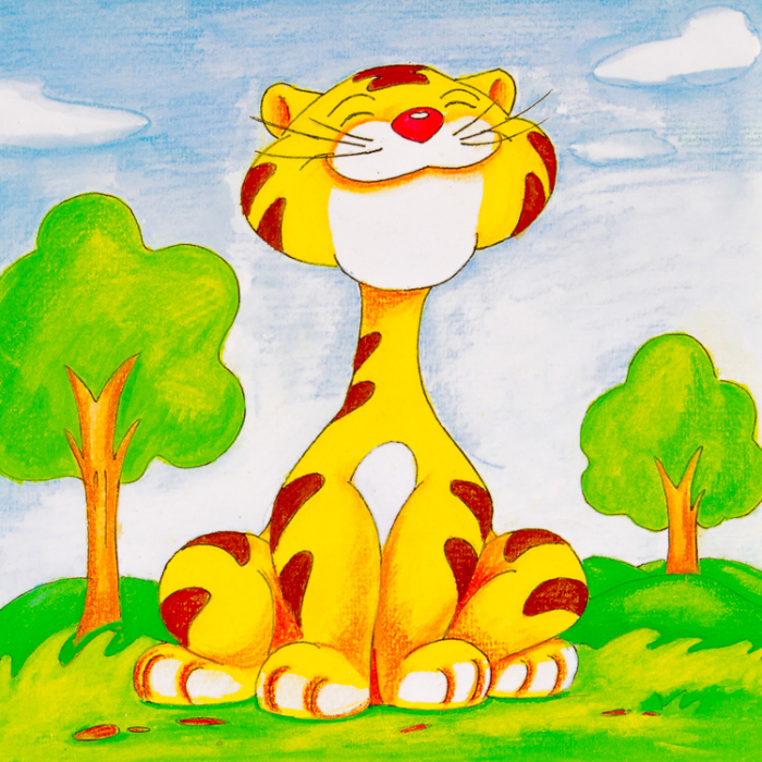 Puzzle cuburi din lemn 9 piese cu animale sălbatice [4]
