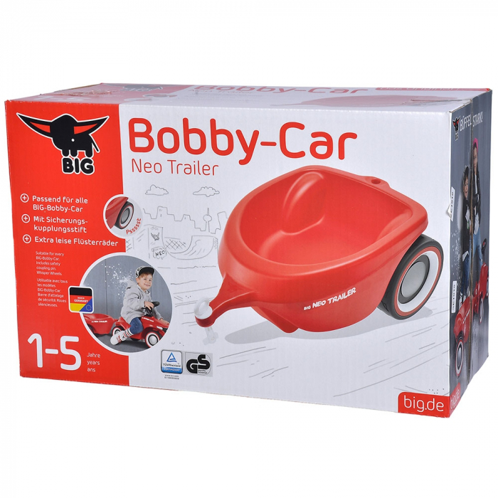 Remorca Big Bobby Car Neo red [6]
