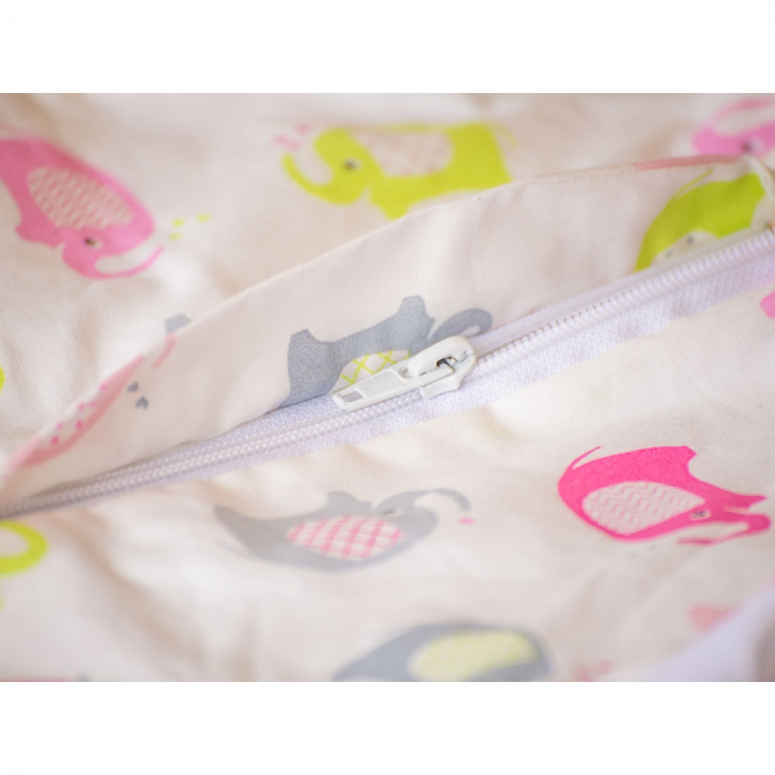 Sac de dormit cu picioare Hubners Fairies 4-5 ani Elefanti multicolor [4]