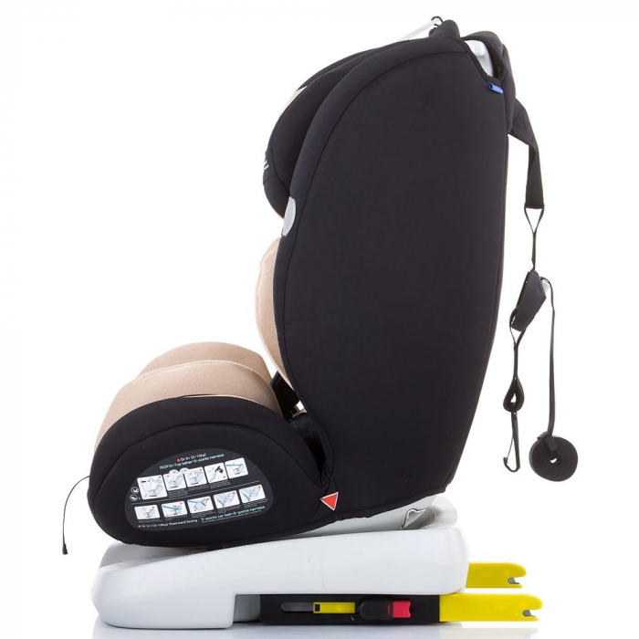 Scaun auto Chipolino Journey 0-36 kg latte cu sistem Isofix si sezut rotativ [4]