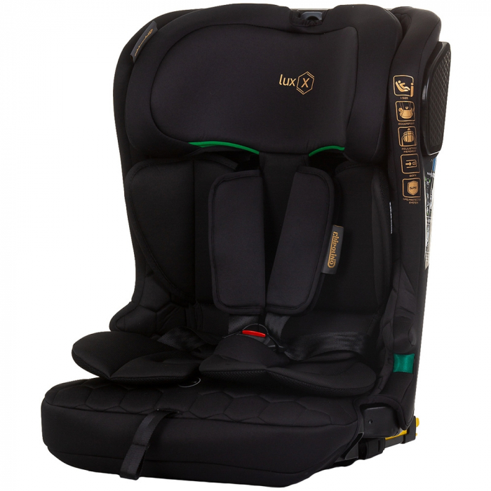 Scaun auto Chipolino Lux X I-Size 76-150 cm cu sistem Isofix obsidian [1]