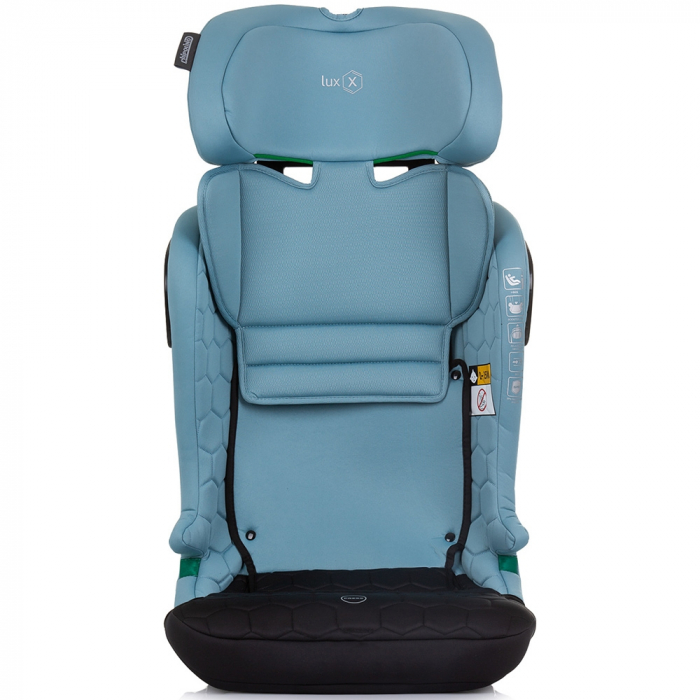 Scaun auto Chipolino Lux X I-Size 76-150 cm cu sistem Isofix pastel blue green [3]