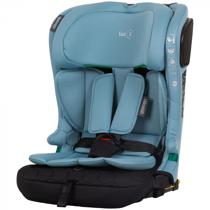 Scaun auto Chipolino Lux X I-Size 76-150 cm cu sistem Isofix pastel blue green [1]