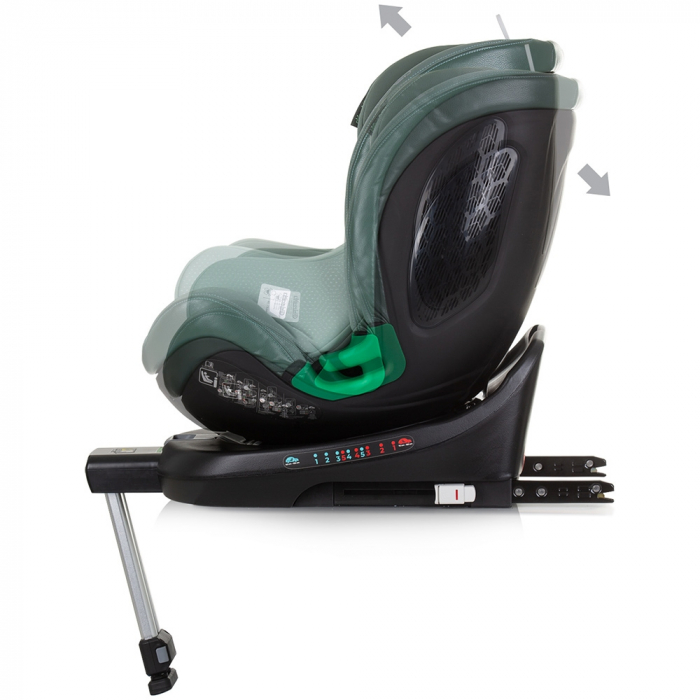 Scaun auto Chipolino Maximus I-Size 40-150 cm pastel green cu sistem Isofix [5]