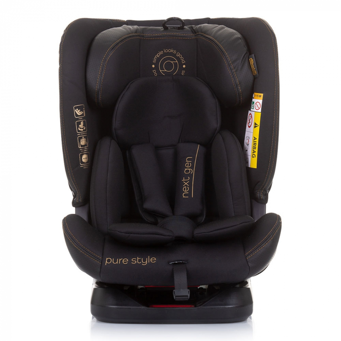 Scaun auto Chipolino Next Gen I-Size 40-150 cm ebony cu sistem Isofix [2]
