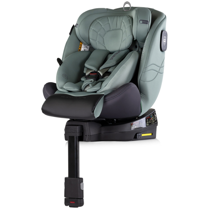 Scaun auto Chipolino Premium I-Size 40-150 cm cu sistem Isofix basil [2]