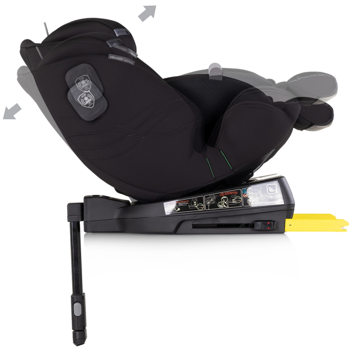 Scaun auto Chipolino Premium I-Size 40-150 cm cu sistem Isofix blackberry [8]