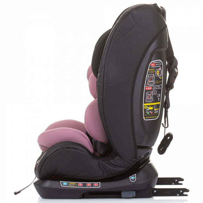 Scaun auto Chipolino Techno 0-36 kg rose water cu sistem Isofix [5]
