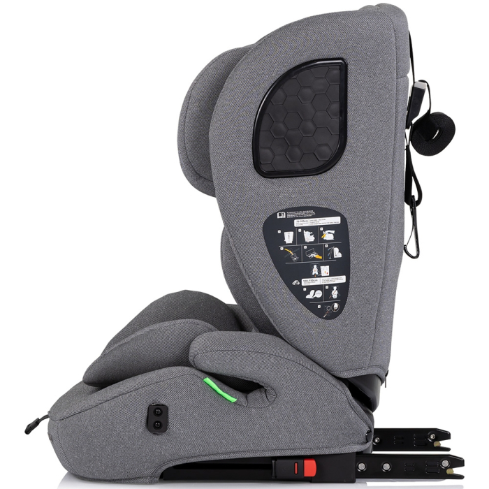 Scaun auto Chipolino Tycoon Iso I-Size 76-150 cm cu sistem Isofix cloud [4]