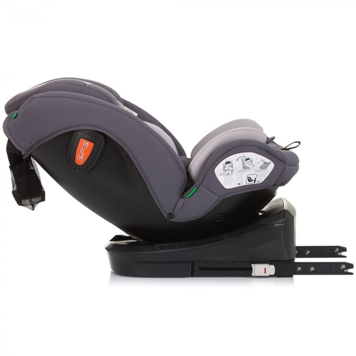 Scaun auto Chipolino Volare I-Size 40-150 cm granite cu sistem Isofix [8]