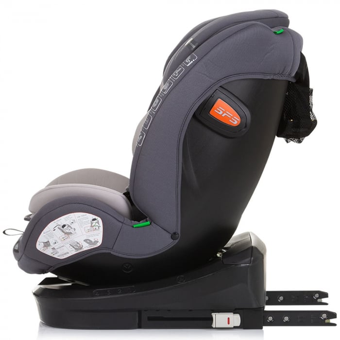Scaun auto Chipolino Volare I-Size 40-150 cm granite cu sistem Isofix [4]