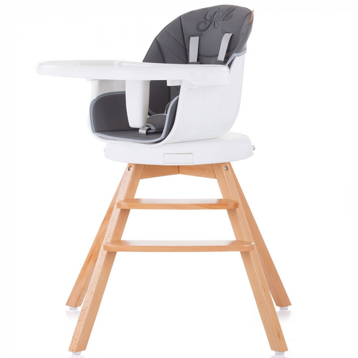 Scaun de masa cu sezut rotativ Chipolino Rotto 3 in 1 asphalt [3]