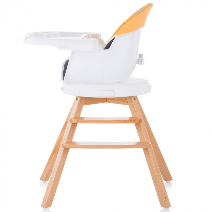 Scaun de masa cu sezut rotativ Chipolino Rotto 3 in 1 melon [4]