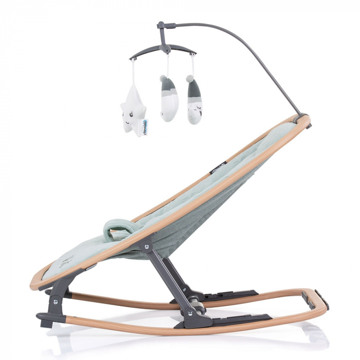 Scaunel balansoar Chipolino Velvet aloe wood [2]