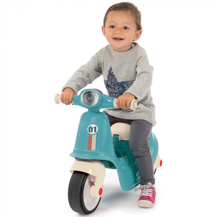 Scuter Smoby Scooter Ride-On albastru [7]