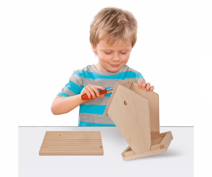 Set de colorat din lemn hranitor pentru pasari [3]