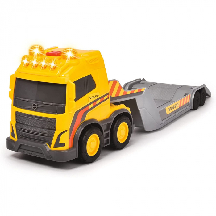 Set Dickie Toys Volvo Truck Team Camion cu remorca si buldozer [2]