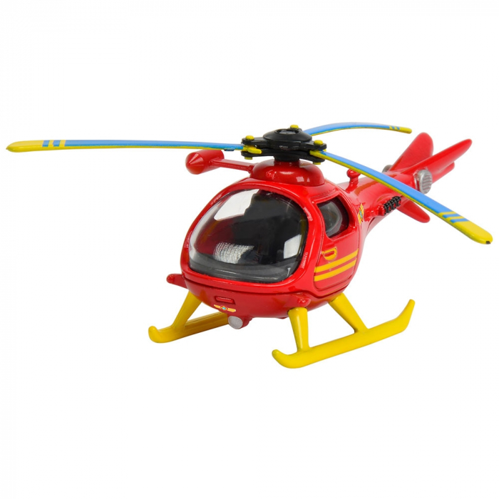 Set Jada Toys Fireman Sam 5 Pack cu 4 masinute,1 elicopter si 1 figurina [5]