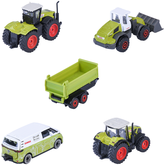 Set Majorette Claas Farm cu 5 vehicule [2]