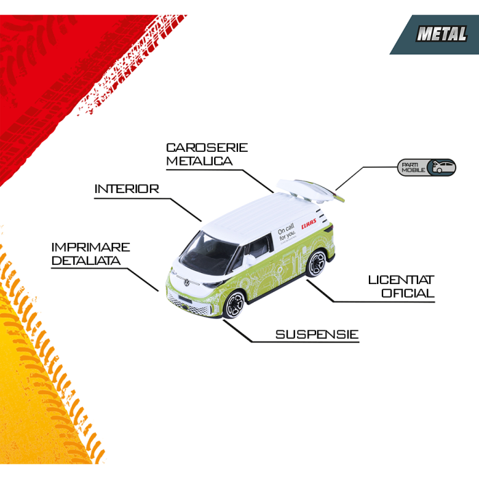 Set Majorette Claas Farm cu 5 vehicule [4]