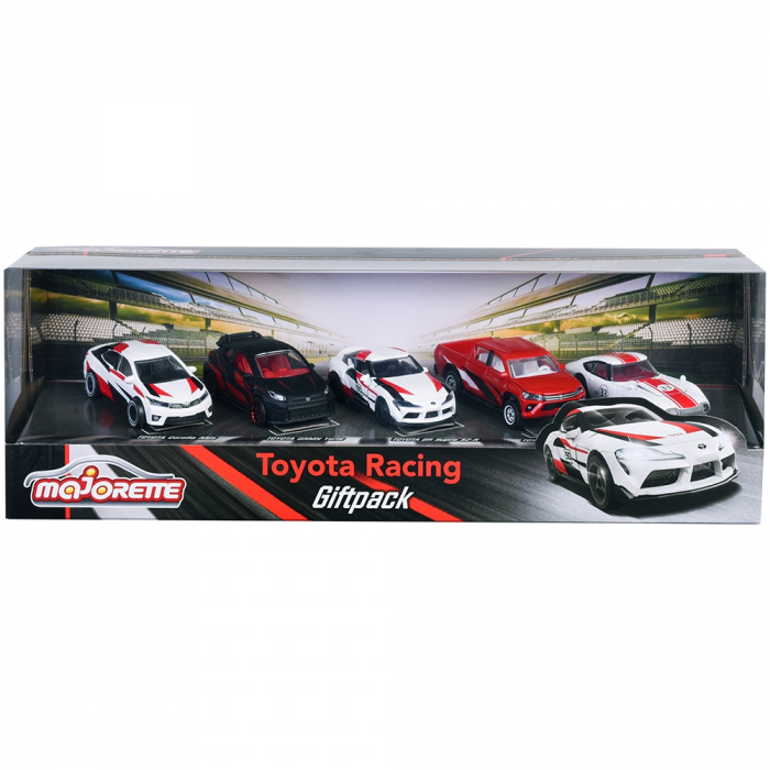 Set Majorette Toyota Racing cu 5 masinute [8]