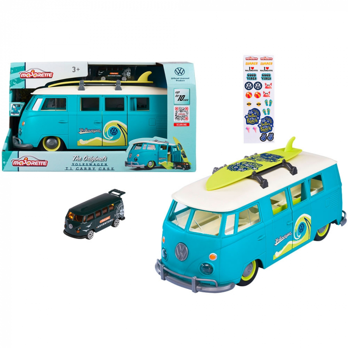 Set Majorette VW The Originals T1 Carry Case cu 2 vehicule [7]