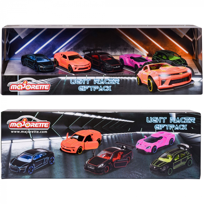 Set masinute Majorette Light Racer cu 5 masinute [7]