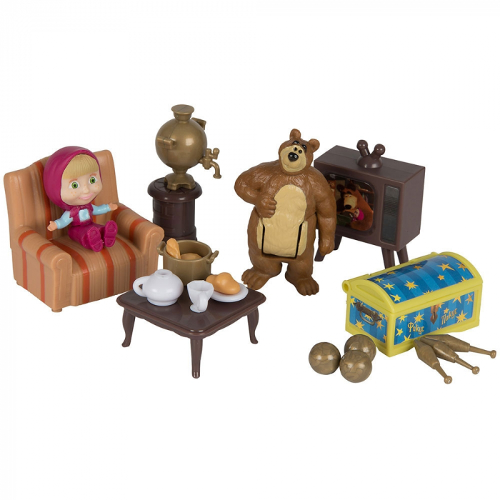 Set Simba Masha and the Bear Deluxe Play Set [5]