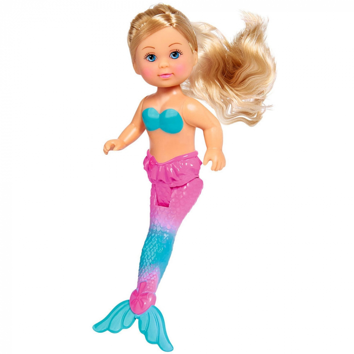 Set Simba Steffi Love Mermaid Friends papusa 29 cm, papusa 12 cm, delfin si accesorii [3]