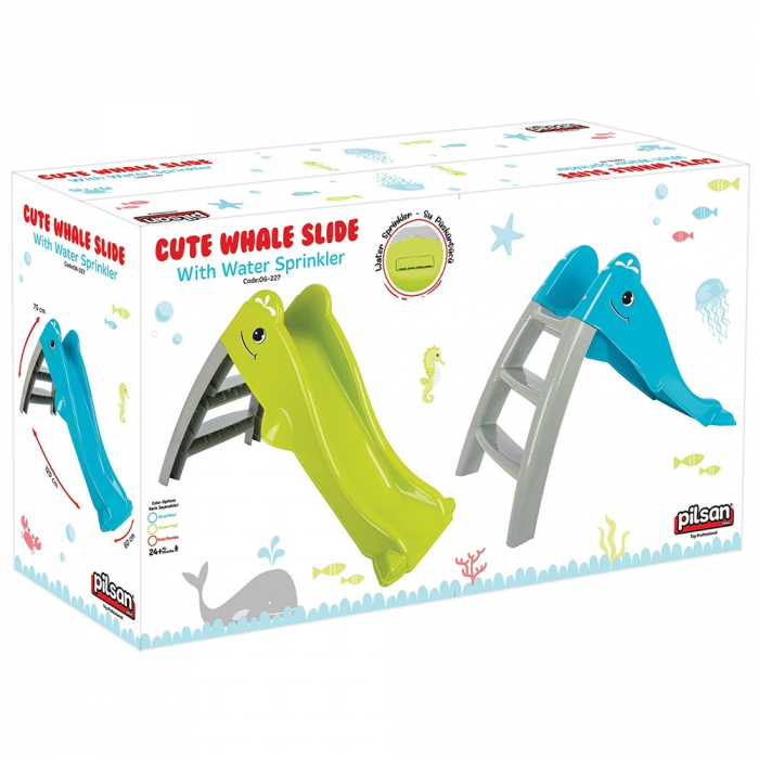 Tobogan Pilsan Dolphin Water Slide blue [4]