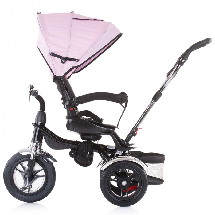 Tricicleta cu sezut reversibil Chipolino Arena Peony pink [10]