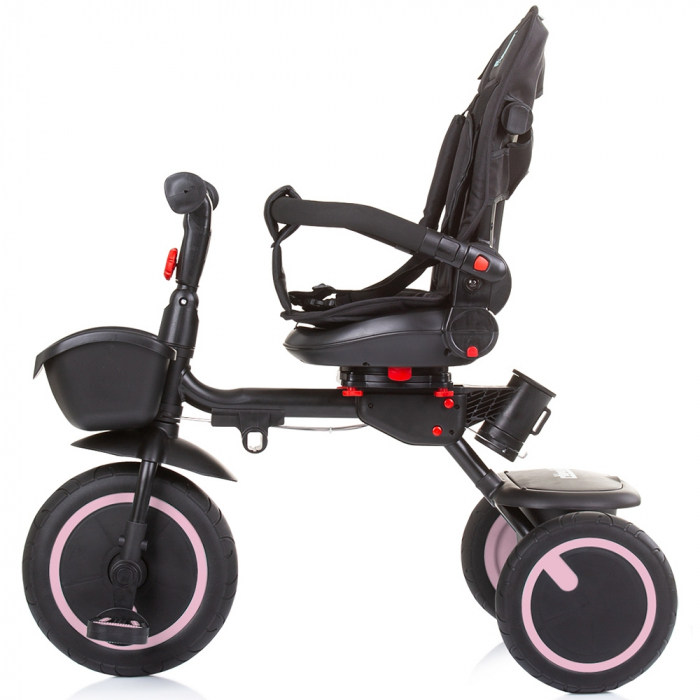 Tricicleta pliabila Chipolino Quick Fold cu sezut reversibil rose water [6]