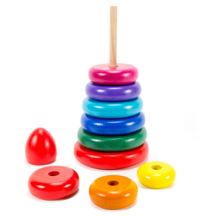 Turn Montessori colorat mare [2]