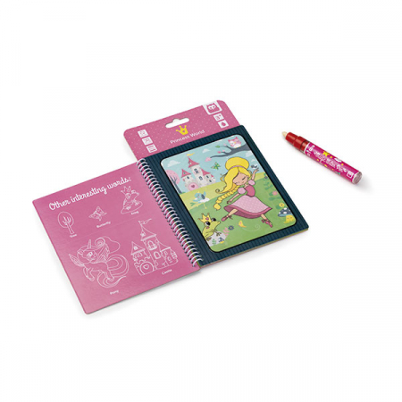 Markerul magic - carte de colorat cu apa Lumea printelselor [2]