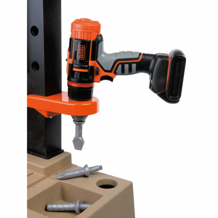Atelier Smoby Black & Decker Bricolo Ultimate cu accesorii [4]