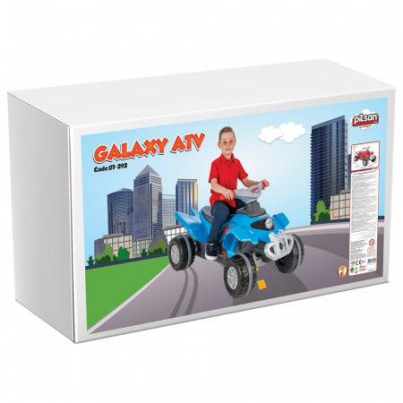 ATV cu pedale Pilsan Galaxy blue [3]
