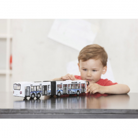 Autobuz Dickie Toys City Express Bus alb [1]
