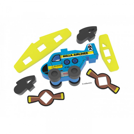 Avion modular - LK942 albastru-galben [1]